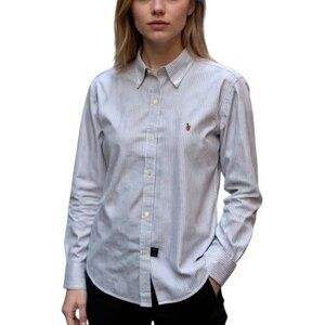 Vintage Ralph Lauren Sport Stripe Button Down Shirt